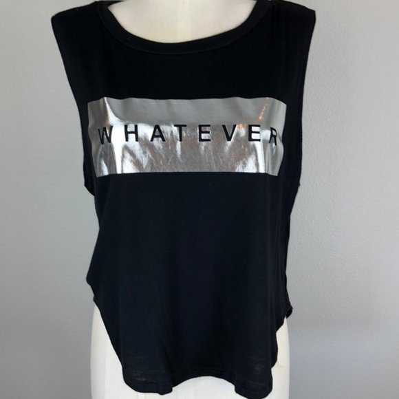 G Mini Silver Whatever Cropped Tank - Picture 2 of 6